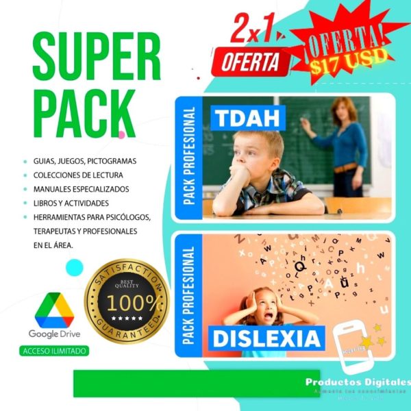 Pack De Dislexia Y Tdah X Karly Cursos Digitales