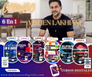 Combo 6 En 1 De Vishen Lakhiani Cursos Y Libros En Español