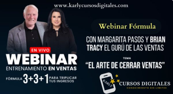 Webinar Fórmula 3+3+1 Para Triplicar Tus Ingresos - Margarita y Brian Tracy