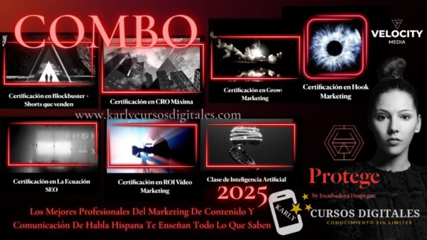 Combo Cursos Protege Incubadora Despegue Velocity 2025