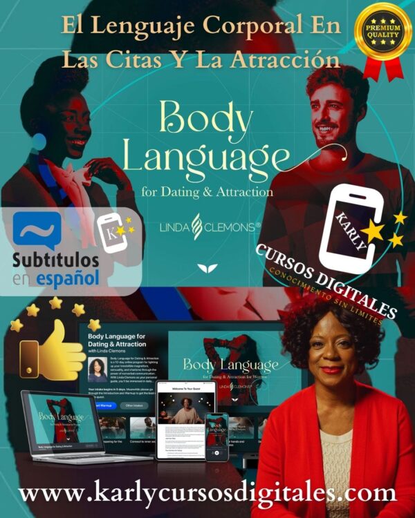 Body Language for Dating & Attraction: El lenguaje corporal en las citas y la atracción Linda Clemons - Mindvalley - Subtítulos En Español